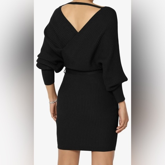 Love Tree Black Mini Dress Size Small - Picture 2 of 11